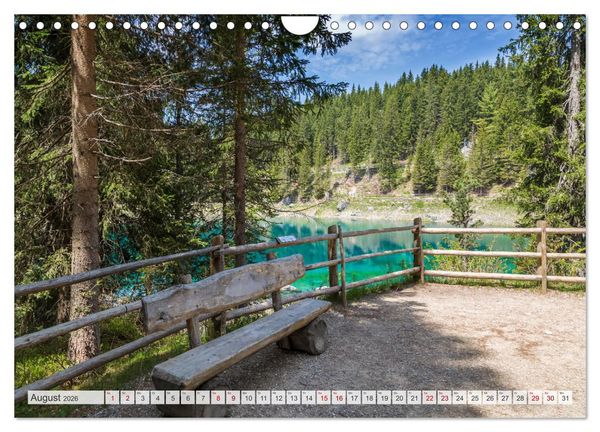 Produktbild: MAGISCHES S&Uuml;DTIROL (Wandkalender 2026 DIN A4 quer), CALVENDO Monatskalender