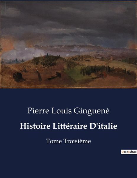 Produktbild: Histoire Litt&eacute;raire D'italie