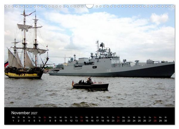 Produktbild: Hamburg Hafengeburtstag (Wandkalender 2027 DIN A3 quer), CALVENDO Monatskalender