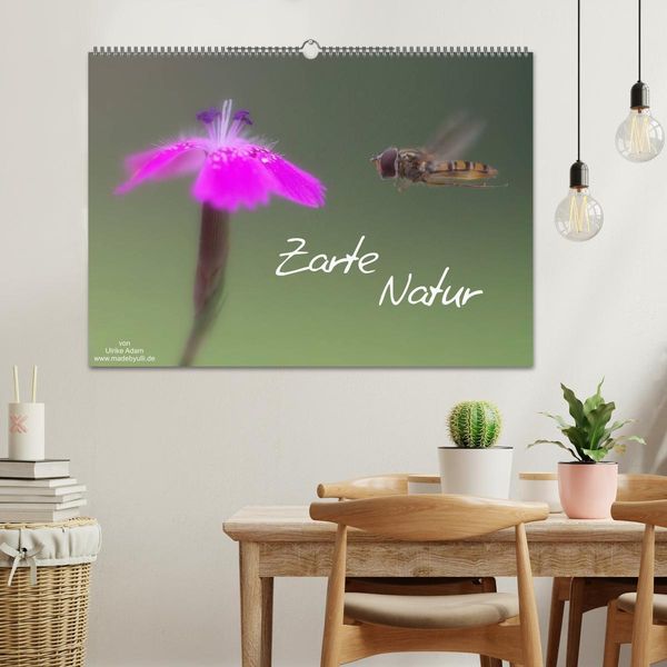 Produktbild: Zarte Natur 2026 (Wandkalender 2026 DIN A2 quer), CALVENDO Monatskalender