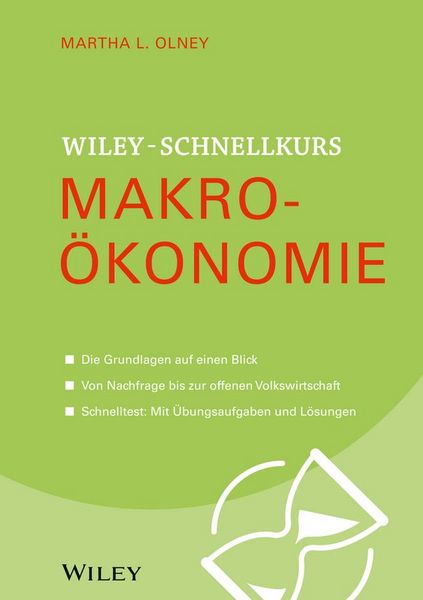 Produktbild: Wiley Schnellkurs Makro&ouml;konomie