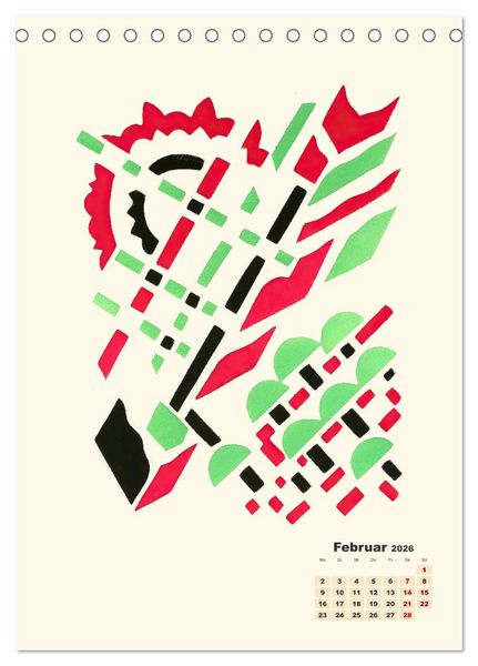Produktbild: Serge Gladky - Blumen (Tischkalender 2026 DIN A5 hoch), CALVENDO Monatskalender