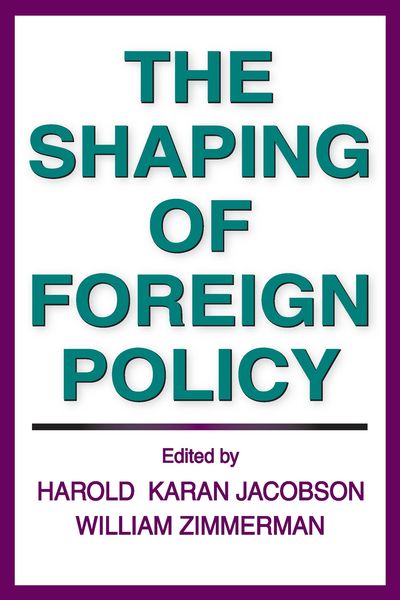 Produktbild: The Shaping of Foreign Policy
