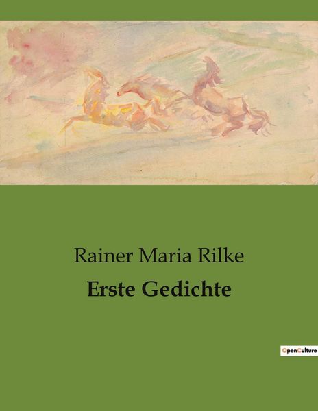 Produktbild: Erste Gedichte
