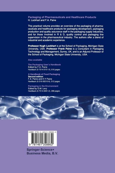 Produktbild: Packaging of Pharmaceuticals and Healthcare Products