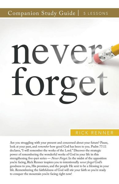 Produktbild: Never Forget Study Guide