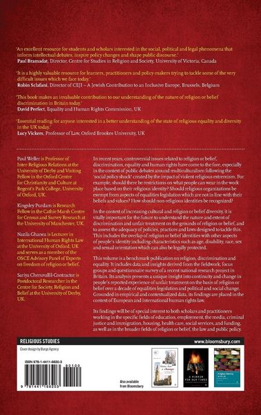 Produktbild: Religion or Belief, Discrimination and Equality