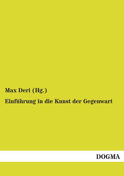 Produktbild: Einf&uuml;hrung in die Kunst der Gegenwart
