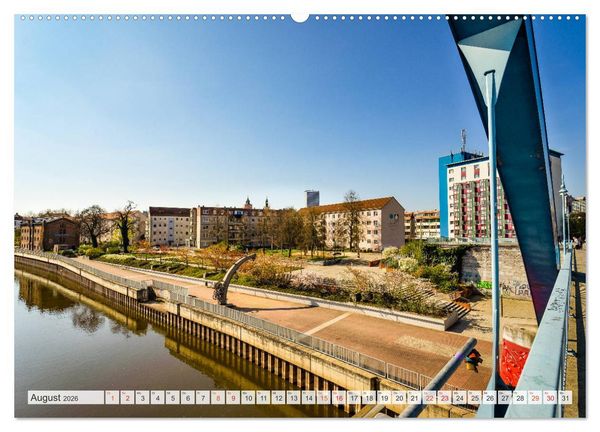 Produktbild: Frankfurt Oder Impressionen (Wandkalender 2026 DIN A2 quer), CALVENDO Monatskalender