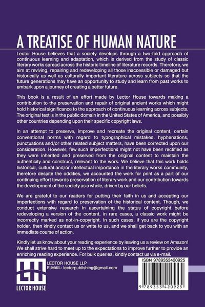 Produktbild: A Treatise Of Human Nature (Complete)