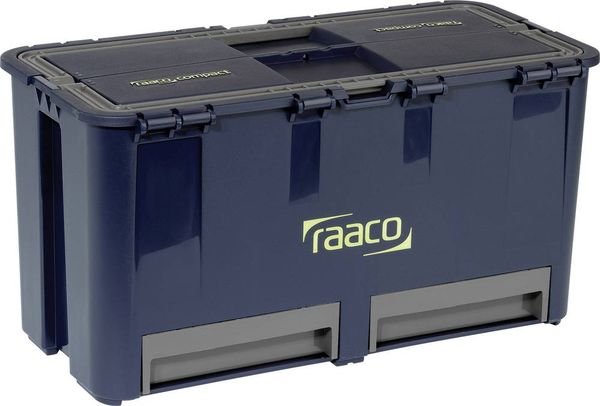 Raaco Compact 27 136587 Universal Werkzeugkoffer unbestückt 1 Stück (B x H x T) 474 x 248 x 239 mm