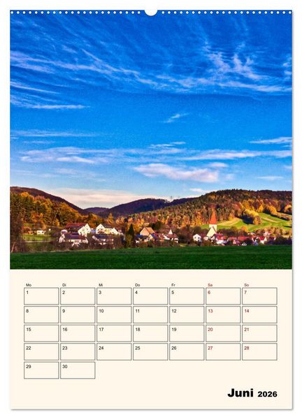Produktbild: Deutschland. Deutsche Lande, vielf&auml;ltig und bunt (Wandkalender 2026 DIN A2 hoch), CALVENDO Monatskalender