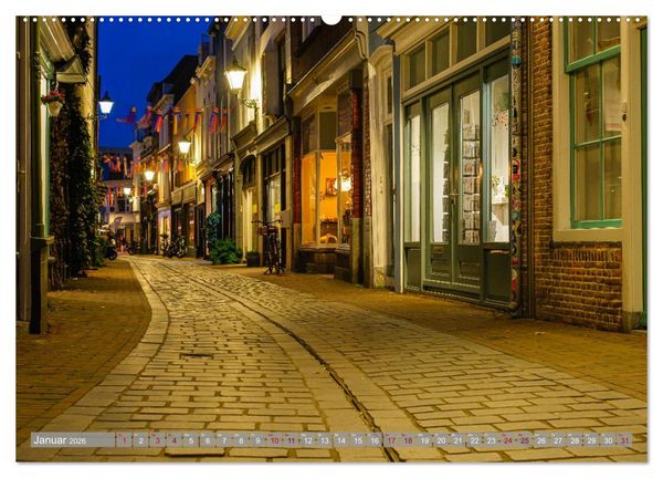 Produktbild: Ein Blick auf Vlissingen in Zeeland (hochwertiger Premium Wandkalender 2026 DIN A2 quer), Kunstdruck in Hochglanz