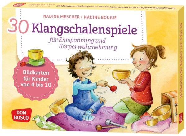 Produktbild: 30 Klangschalenspiele f&uuml;r Entspannung und K&ouml;rperwahrnehmung