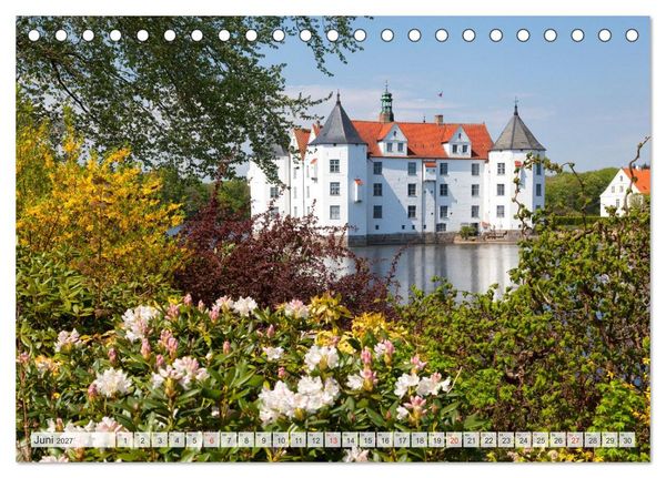 Produktbild: Unterwegs in Schleswig-Holstein (Tischkalender 2027 DIN A5 quer), CALVENDO Monatskalender