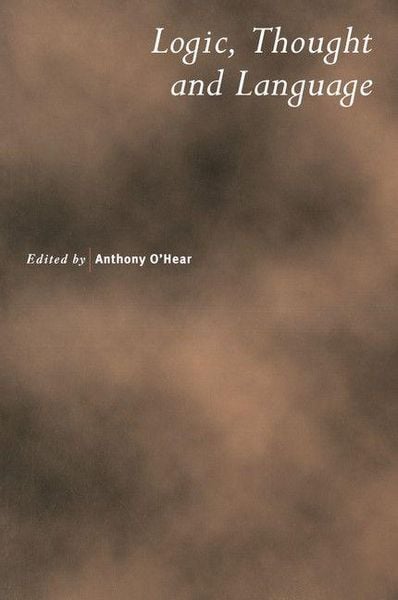 Produktbild: Logic, Thought and Language