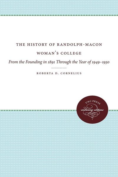 Produktbild: The History of Randolph-Macon Woman's College