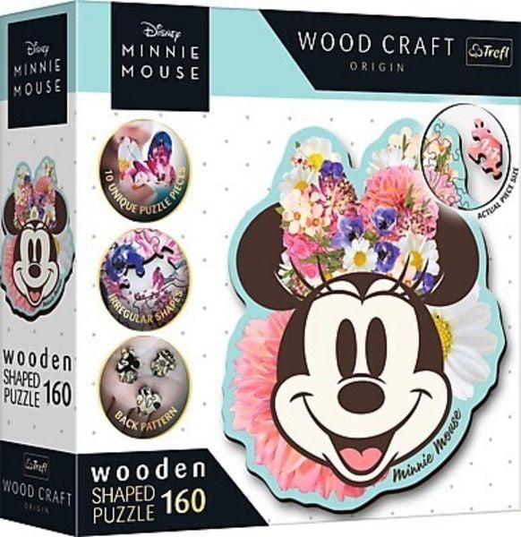 Holz Puzzle 160 Disney - Minnie Maus