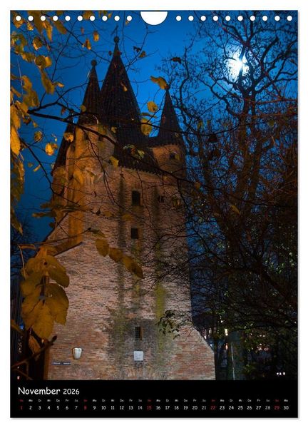 Produktbild: Spaziergang durch Augsburg (Wandkalender 2026 DIN A4 hoch), CALVENDO Monatskalender