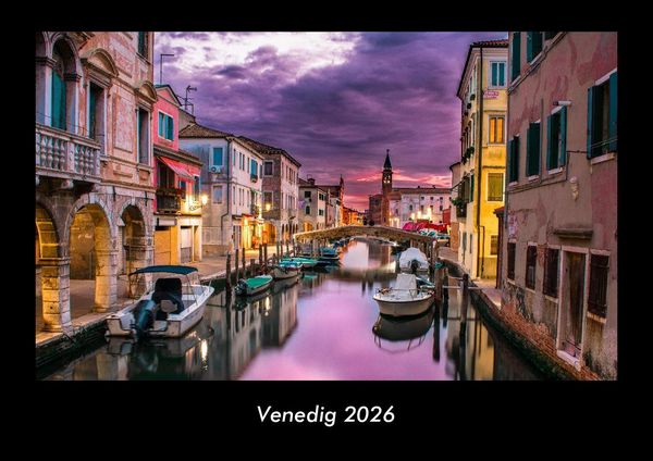 Venedig 2026 Fotokalender DIN A3