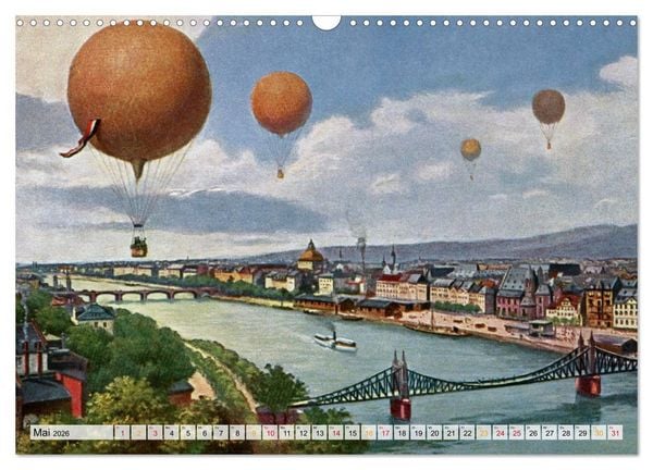 Produktbild: Deutschland in der Kaiserzeit (Wandkalender 2026 DIN A3 quer), CALVENDO Monatskalender