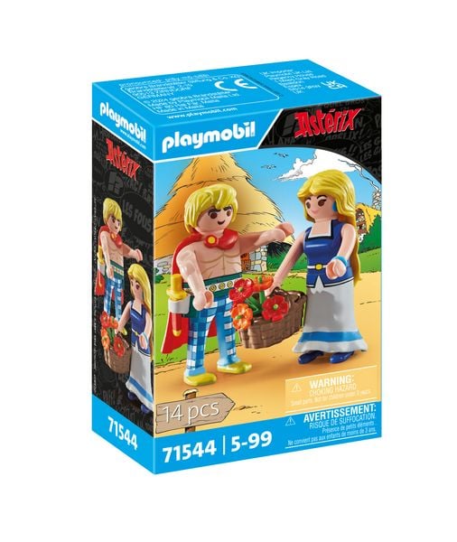 Produktbild: PLAYMOBIL 71544 Asterix: Tragicomix und Falbala