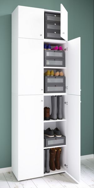 Produktbild: XXL Schuhschrank Kleiderschrank Schrank Lona 5f A