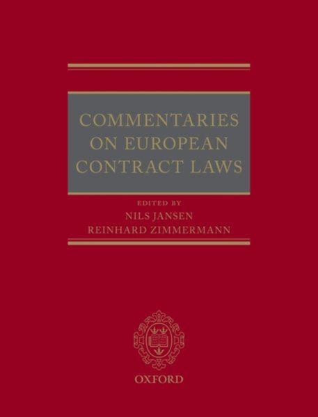 Produktbild: Commentaries on European Contract Laws
