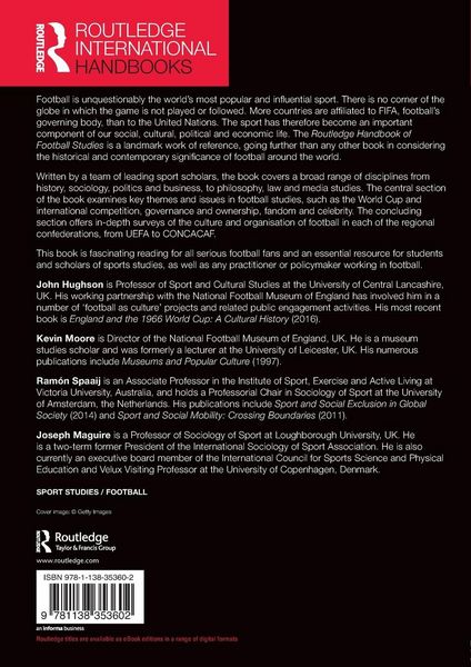 Produktbild: Routledge Handbook of Football Studies