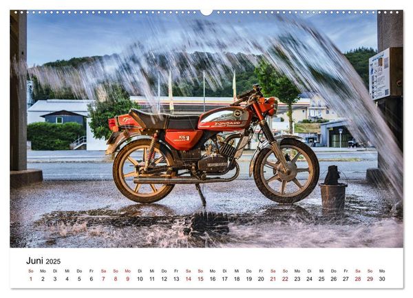 Produktbild: Zündapp-Träume (Wandkalender 2025 DIN A2 quer), CALVENDO Monatskalender