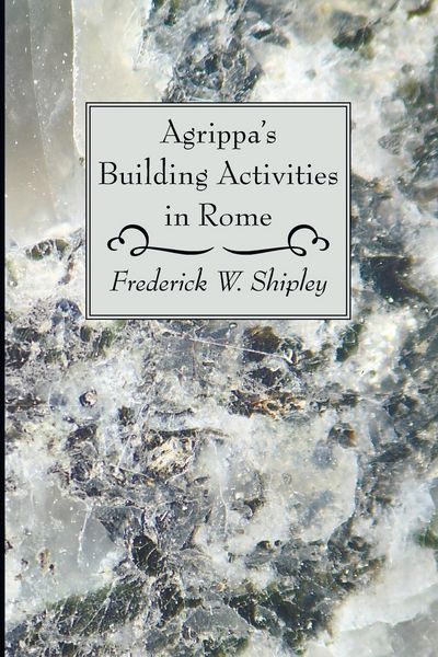 Produktbild: Agrippa's Building Activities in Rome