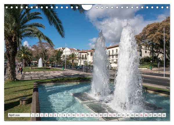 Produktbild: Madeira - Funchal (Wandkalender 2026 DIN A4 quer), CALVENDO Monatskalender