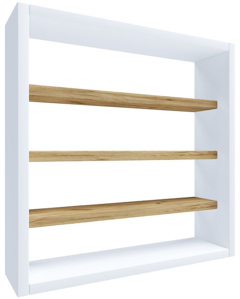 Produktbild: Holz Wandregal Wandvitrine Regal Deko Osado S