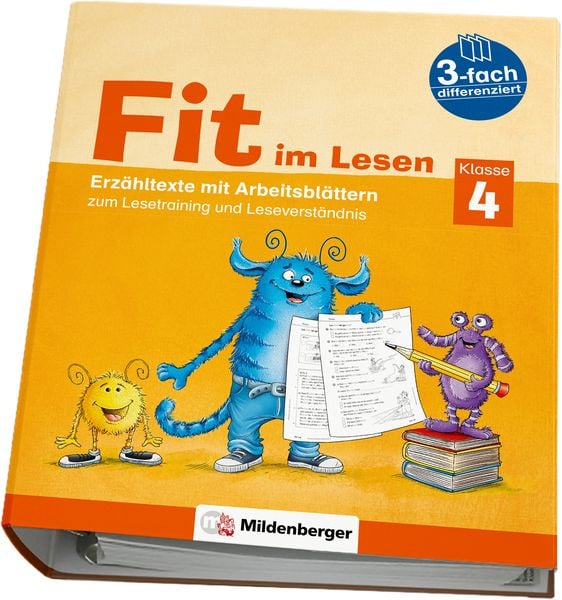 Produktbild: Fit im Lesen &ndash; Erz&auml;hltexte, Klasse 4