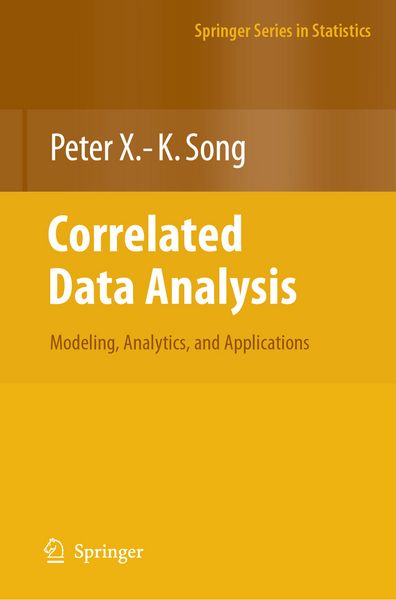 Produktbild: Correlated Data Analysis: Modeling, Analytics, and Applications