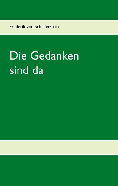 Produktbild: Die Gedanken sind da