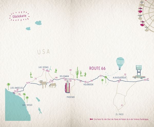 Produktbild: Gl&uuml;cksorte an der Route 66. Von Chicago bis Santa Monica