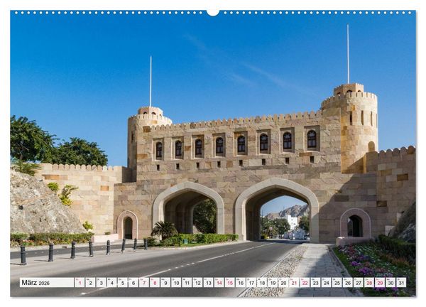 Produktbild: Faszinierender Oman (Wandkalender 2026 DIN A2 quer), CALVENDO Monatskalender