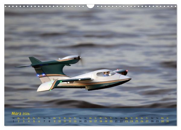 Produktbild: Abenteuer Wasserflug (Wandkalender 2026 DIN A3 quer), CALVENDO Monatskalender