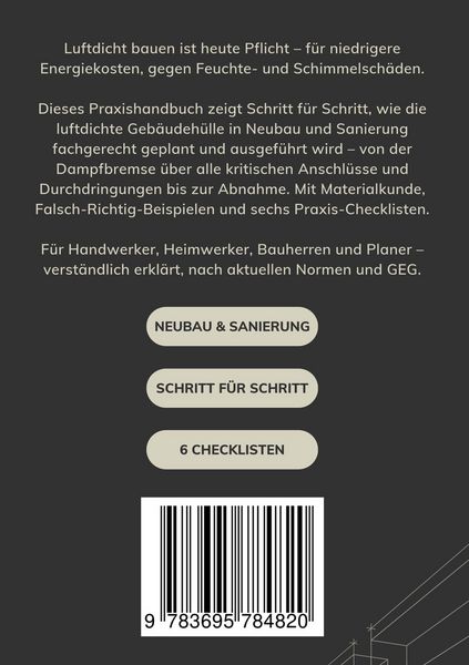 Produktbild: Luftdichtes Bauen
