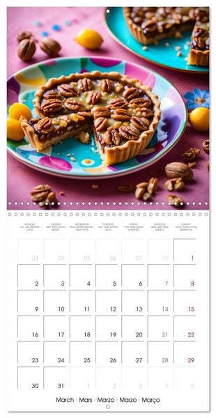 Produktbild: Dessert dreams (Wall Calendar 2026 12 &times; 12 Inch) CALVENDO 12 Month Wall Calendar