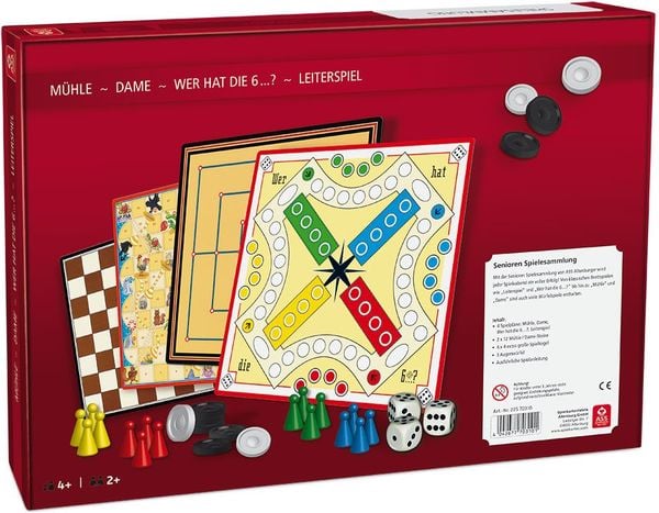 Produktbild: Spielesammlung mit extra gro&szlig;en Spielsteinen