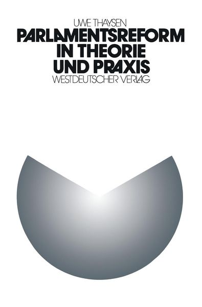 Produktbild: Parlamentsreform in Theorie und Praxis