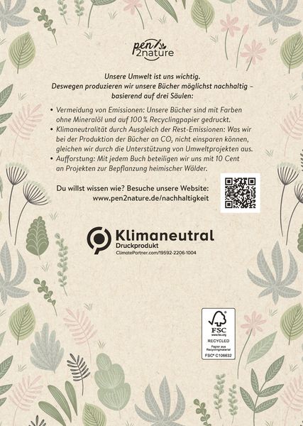 Produktbild: Write It Down &bull; Nachhaltiges Notizbuch in A5 mit Hardcover und Pflanzen-Motiv
