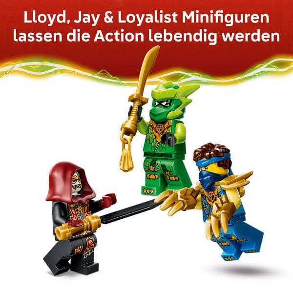 Produktbild: LEGO NINJAGO 71862 Lloyds Drachen-Mech Battle Set, Spielset mit Actionfigur und 3 Minifiguren