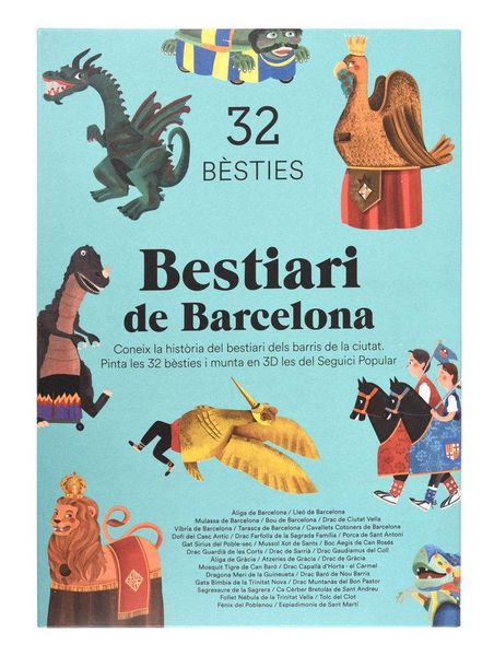Produktbild: Bestiari de Barcelona. 32 b&egrave;sties