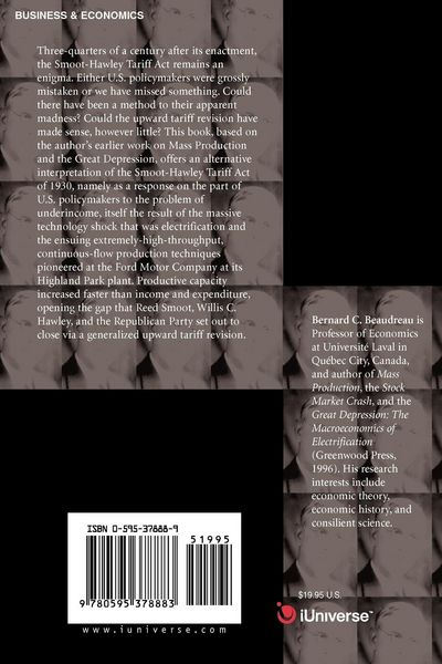 Produktbild: Making Sense of Smoot-Hawley