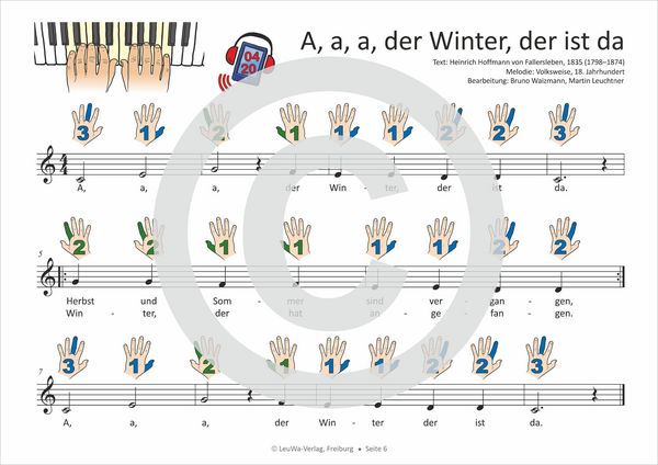 Produktbild: Einfacher!-Geht-Nicht: 34 Kinderlieder BAND 1+2 f&uuml;r Klavier und Keyboard (+Play-Along-Streaming) | LeuWa