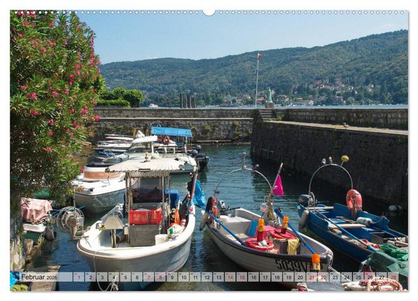 Produktbild: Isola dei Pescatori im Lago Maggiore (Wandkalender 2026 DIN A2 quer), CALVENDO Monatskalender