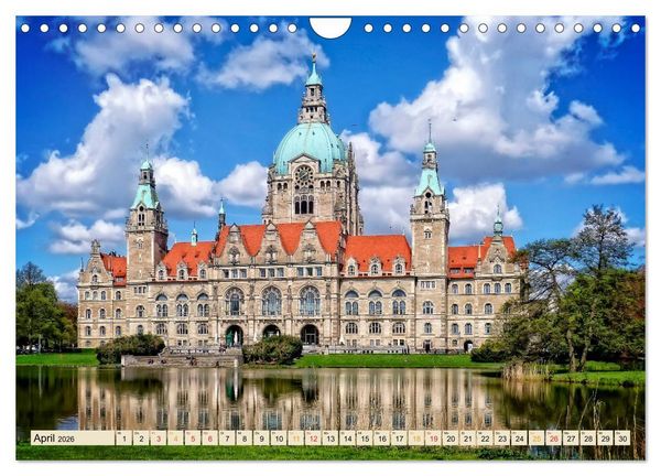 Produktbild: Reise durch Deutschland - Niedersachsen (Wandkalender 2026 DIN A4 quer), CALVENDO Monatskalender